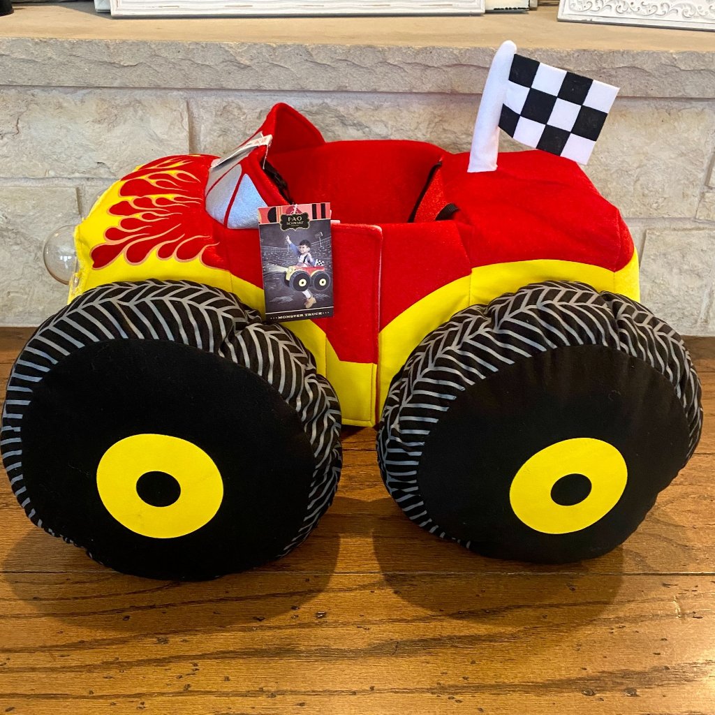 Nwt Monster Truck Halloween Fao Schwartz Costume Ages 2-7